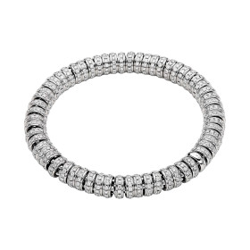 Weißgold, Armschmuck, FOPE Solo Flex'it Armband, Ref: 62906BX_PB_B_XBX_0XS