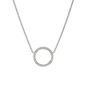 Platin, Halsschmuck, Schmuckwerk Saturn Anhänger mit Halskette, Ref: SH105-PT