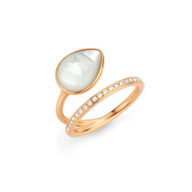 Roségold, Ringe, Gellner Melange Ring, Ref: 5-23428-12