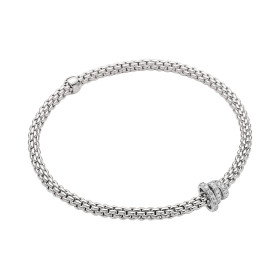 Weißgold, Armschmuck, FOPE Prima Flex'it Armband, Ref: 74408BX_PB_B_BBB_0XS