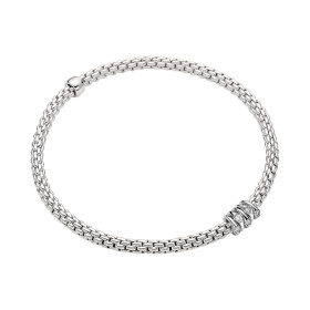 Weißgold, Armschmuck, FOPE Prima Flex'it Armband, Ref: 74608BX_BB_B_XBX_0XS
