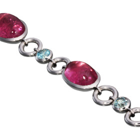 Weißgold, Armschmuck, Richarzatelier Armband, Ref: A03.1103