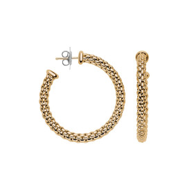 Gelbgold, Ohrringe, FOPE Essentials Creolen, Ref: 02E06OX_XX_G_XXX_000