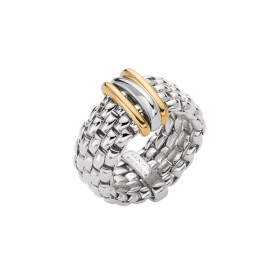Weißgold, Ringe, FOPE Panorama Flex'it Ring, Ref: 58704AX_XX_B_GBG_00M