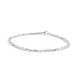 Platin, Armschmuck, Schmuckwerk Saturn Armband, Ref: SA107-PT