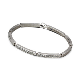 Weißgold, Armschmuck, Schmuckwerk Saturn Armband, Ref: SA116-WG