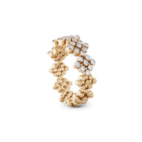 Roségold, Ringe, Serafino Consoli Brevetto Multi-Size Ring, Ref: RMS FL H2 RG WD