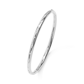 Weißgold, Armschmuck, Tamara Comolli GYPSY Armspange mit Diamant-Pavé, Ref: BA-Gyp-p-17-wg
