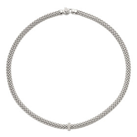 Weißgold, Halsschmuck, FOPE Vendôme Flex'it Collier, Ref: 56002CX_BB_B_XBX_043
