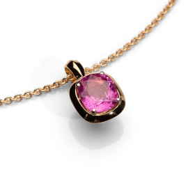 Roségold, Halsschmuck, Richarzatelier Collier und Anhänger, Ref: 102276+102695