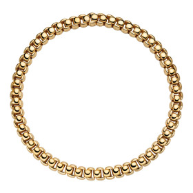 Gelbgold, Halsschmuck, FOPE Luna Flex'it Halskette, Ref: 52007CX_BB_G_XGX_040