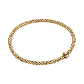 Gelbgold, Armschmuck, FOPE Prima Flex'it Armband, Ref: 01M08BX_BB_G_XGX_0XL