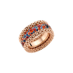 Roségold, Ringe, FOPE Bubble Ring, Ref: 71208AX_P5_R_XRX_140
