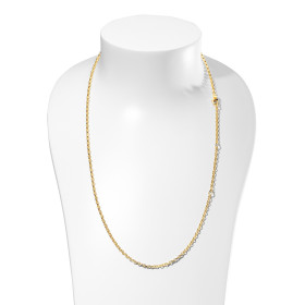 Gelbgold, Halsschmuck, Tamara Comolli BELCHER Halskette, Ref: C-BelA-2.8-yg-60