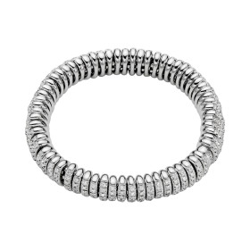 Weißgold, Armschmuck, FOPE Eka Flex'it Armband mit Diamantpavé, Ref: 58102BX_PB_B_XBX_00M
