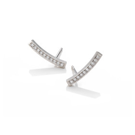 Platin, Ohrringe, Schmuckwerk Saturn Ohrstecker, Ref: SO915-PT