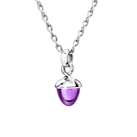 Weißgold, Halsschmuck, Tamara Comolli MIKADO Bouquet Anhänger mit Amethyst, Ref: P-MB-Am-wg