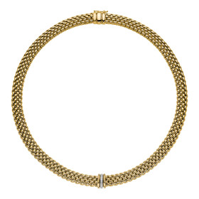 Gelbgold, Halsschmuck, FOPE Panorama Collier, Ref: 58712CX_BB_G_GBG_042