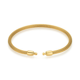 Gelbgold, Armschmuck, Jörg Heinz Classics Flex & Mesh Armband, Ref: HS06.A-3.0 750 2 00000 16