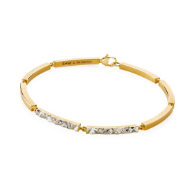 Gelbgold, Armschmuck, Schmuckwerk Alpen Armband, Ref: GA516-GG