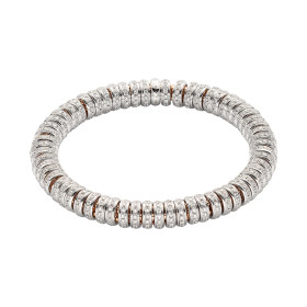 Roségold &amp;amp; Weißgold, Armschmuck, FOPE Solo Flex'it Armband, Ref: 62906BX_PB_R_XBX_0XS