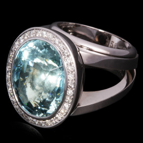 Weißgold, Ringe, Richarzatelier Ring, Ref: R04.2698