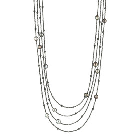 Weißgold, Halsschmuck, Gellner Big Bang Collier, Ref: 2-81691-01