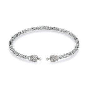 Weißgold, Armschmuck, Jörg Heinz Classics Flex & Mesh Armband Pavé, Ref: HS06.A-3.0 750 1 00124 16
