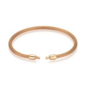Roségold, Armschmuck, Jörg Heinz Classics Flex & Mesh Armband, Ref: HS06.A-3.0 750 4 00000 16