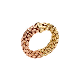 Gelbgold &amp;amp; Roségold, Ringe, FOPE Essentials Flex'it Ring, Ref: 08E02AX_XX_3_XGX_0XS