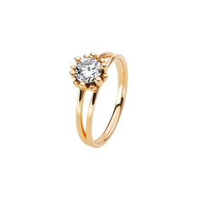 Rotgold, Ringe, Schmuckwerk Edelweiß Ring, Ref: FR134-RG