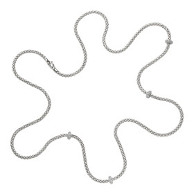 Weißgold, Halsschmuck, FOPE Prima Collier, Ref: 74508C4_BB_B_XBX_080