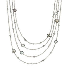 Weißgold, Halsschmuck, Gellner Big Bang Collier, Ref: 2-81679-01