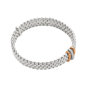 Weißgold, Armschmuck, FOPE Panorama Flex'it Armband, Ref: 58704BX_BB_B_RBR_0XS