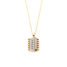 Gelbgold, Halsschmuck, Serafino Consoli Serafino Anhänger, Ref: S.CL 5M2 YG WD