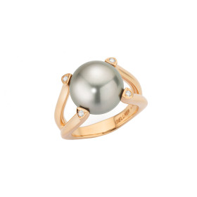 Roségold, Ringe, Gellner Wave Ring, Ref: 5-24099-02