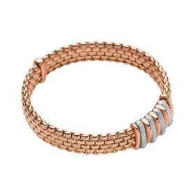 Roségold, Armschmuck, FOPE Panorama Flex'it Armband, Ref: 58804BX_BB_R_RBX_0XS