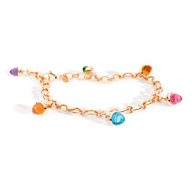 Roségold, Armschmuck, Tamara Comolli MIKADO Charm Armband 'Candy', Ref: B-MC-Ch-Can-rg
