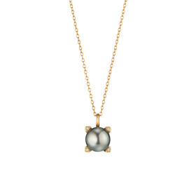 Roségold, Halsschmuck, Gellner Wave Collier mit Einhänger, Ref: 5-24475-02