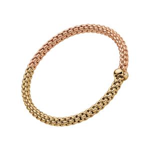 FOPE - Solo Flex'it Armband mit zweifarbigem Geflecht