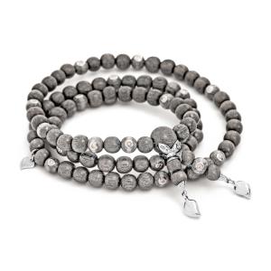 Tamara Comolli - India Armband Diamanten medium Greywood