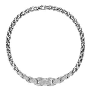 FOPE - Super Eka Halskette mit Pavé-Diamanten