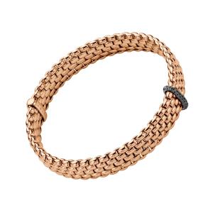 FOPE - Panorama Flex'it Armband mit schwarzen Diamanten