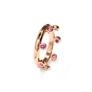 Tamara Comolli - GYPSY Crown Brilliant Cut Ring 'Blush'