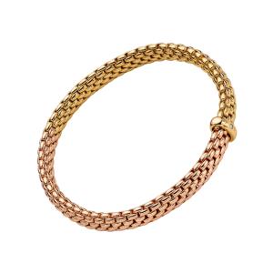 FOPE - Vendôme Flex'it Armband mit zweifarbigem Geflecht