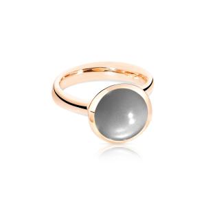 Tamara Comolli - Bouton Ring large grauer Mondstein