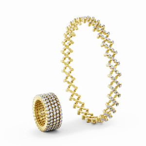 Serafino Consoli - Serafino Multi-Size Ring und Armreif
