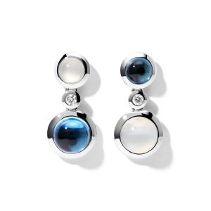 Tamara Comolli - Bouton 2 Cabochon Ohrhänger Ocean