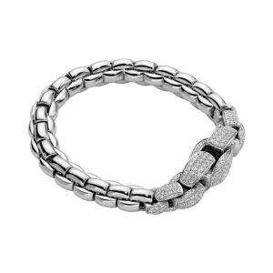 FOPE - Super Eka Flex'it Armband mit Pavé-Diamanten