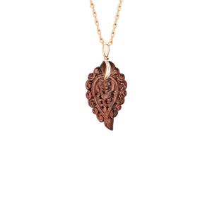 Tamara Comolli - India Leaf Anhänger Small Snakewood